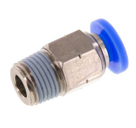 Racor de 3/16'' x 1/8'' NPT con rosca macho Latón/PBT NBR [5 piezas]