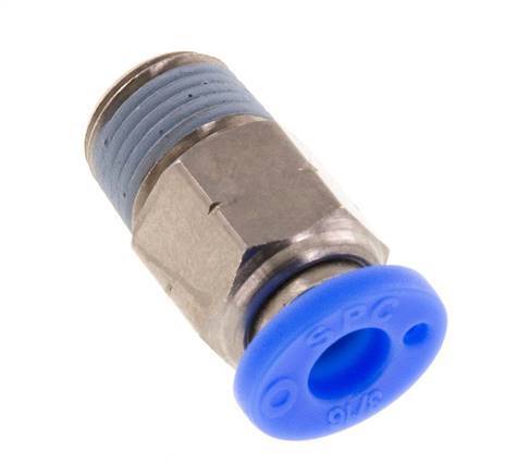 Racor de 3/16'' x 1/8'' NPT con rosca macho Latón/PBT NBR [5 piezas]