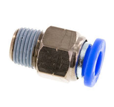 Racor 1/4'' x 1/8'' NPT con rosca macho Latón/PBT NBR [5 piezas]