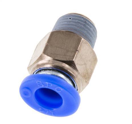 Racor 1/4'' x 1/8'' NPT con rosca macho Latón/PBT NBR [5 piezas]