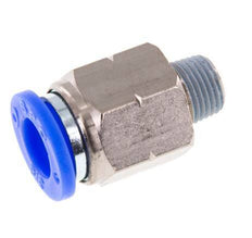 Racor de 3/8'' x 1/8'' NPT con rosca macho Latón/PBT NBR [2 piezas]