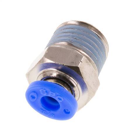 Racor de 5/32'' x 1/4'' NPT con rosca macho Latón/PBT NBR [5 piezas]