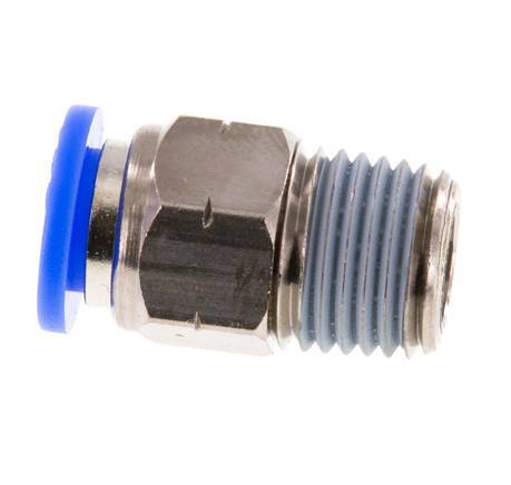 Racor de 5/16'' x 1/4'' NPT con rosca macho Latón/PBT NBR [5 piezas]