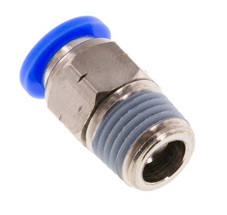 Racor de 5/16'' x 1/4'' NPT con rosca macho Latón/PBT NBR [5 piezas]