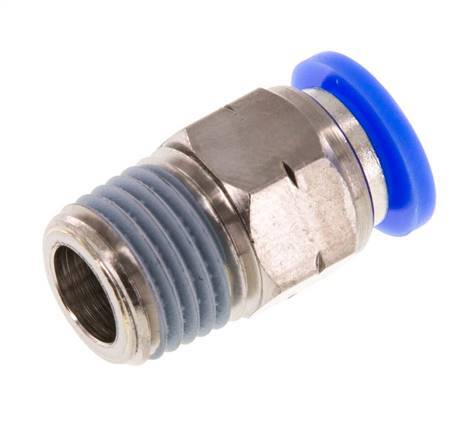 Racor de 5/16'' x 1/4'' NPT con rosca macho Latón/PBT NBR [5 piezas]