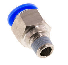 Racor de 1/2'' x 1/4'' NPT con rosca macho Latón/PBT NBR [2 piezas]