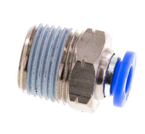 Racor 1/4'' x 3/8'' NPT con rosca macho Latón/PBT NBR [2 piezas]