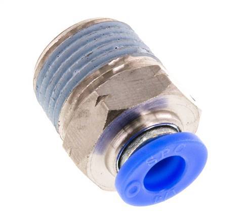 Racor 1/4'' x 3/8'' NPT con rosca macho Latón/PBT NBR [2 piezas]