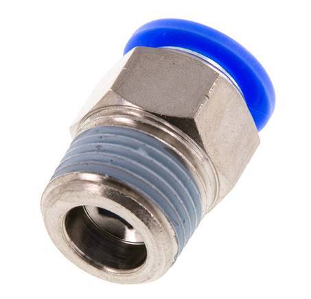 Racor de 1/2'' x 1/2'' NPT con rosca macho Latón/PBT NBR [2 piezas]