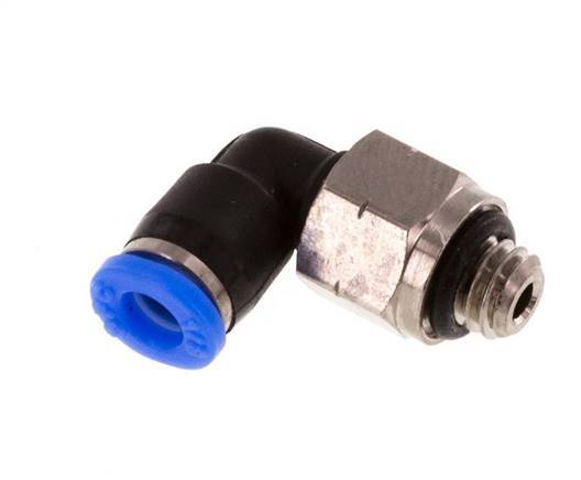 Codo de 1/8'' x UNF 10-32 90deg Latón/PBT NBR Giratorio [2 piezas]