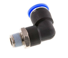 Codo de 90 grados 5/16'' x 1/8'' NPT con rosca macho Latón/PBT NBR giratorio [2 piezas]