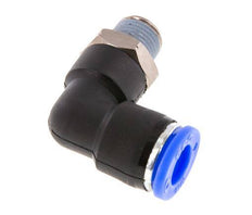 Codo de 90 grados 5/16'' x 1/8'' NPT con rosca macho Latón/PBT NBR giratorio [2 piezas]