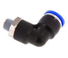Racor de 3/8'' x 1/8'' NPT 90deg con rosca macho Latón/PBT NBR Giratorio [2 Piezas]