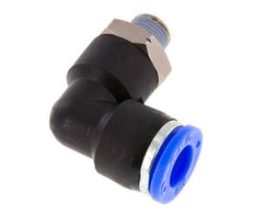 Racor de 3/8'' x 1/8'' NPT 90deg con rosca macho Latón/PBT NBR Giratorio [2 Piezas]