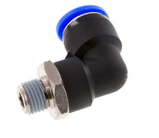 Codo de 90 grados 1/2'' x 1/4'' NPT con rosca macho Latón/PBT NBR giratorio [2 piezas]