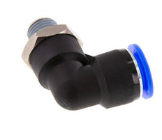 Codo de 90 grados 1/2'' x 1/4'' NPT con rosca macho Latón/PBT NBR giratorio [2 piezas]