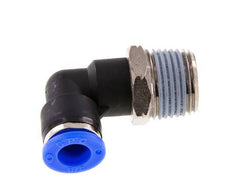Racor de 3/8'' x 1/2'' NPT 90deg con rosca macho Latón/PBT NBR Giratorio [2 Piezas]