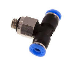 1/8'' x UNF 10-32 Racor en T en línea Latón/PBT NBR Giratorio [2 Piezas]