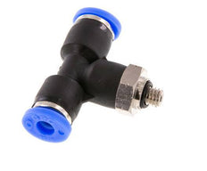 Racor en T de 5/32'' x UNF 10-32 Latón/PBT NBR Giratorio [2 piezas]