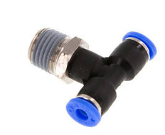 Racor en T de 5/32'' x 1/4'' NPT con rosca macho Latón/PBT NBR giratorio [2 piezas]