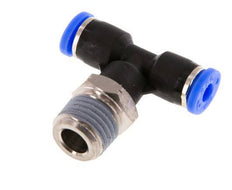 Racor en T de 5/32'' x 1/4'' NPT con rosca macho Latón/PBT NBR giratorio [2 piezas]