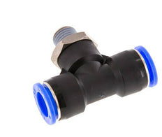 Racor en T de 1/2'' x 1/4'' NPT con rosca macho Latón/PBT NBR Giratorio