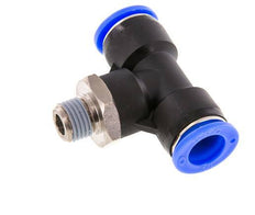 Racor en T de 1/2'' x 1/4'' NPT con rosca macho Latón/PBT NBR Giratorio