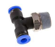 1/4'' x 3/8'' NPT Racor en T con rosca macho Latón/PBT NBR giratorio [2 piezas]