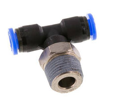 1/4'' x 3/8'' NPT Racor en T con rosca macho Latón/PBT NBR giratorio [2 piezas]
