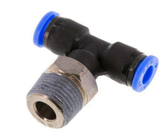 1/4'' x 3/8'' NPT Racor en T con rosca macho Latón/PBT NBR giratorio [2 piezas]
