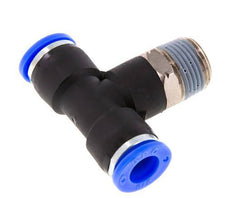 Racor en T de 3/8'' x 3/8'' NPT con rosca macho Latón/PBT NBR Giratorio