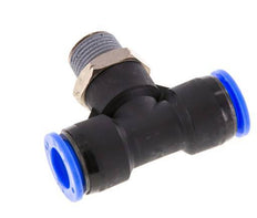 Racor en T de 1/2'' x 3/8'' NPT con rosca macho Latón/PBT NBR Giratorio