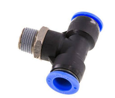 Racor en T de 1/2'' x 3/8'' NPT con rosca macho Latón/PBT NBR Giratorio