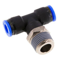 Racor en T de 3/8'' x 1/2'' NPT con rosca macho Latón/PBT NBR Giratorio