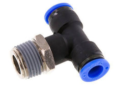 Racor en T de 3/8'' x 1/2'' NPT con rosca macho Latón/PBT NBR Giratorio
