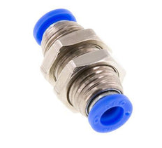 Racor de 1/4'' Latón/PBT NBR Bulkhead [2 piezas]