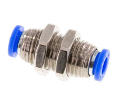Racor de 1/4'' Latón/PBT NBR Bulkhead [2 piezas]