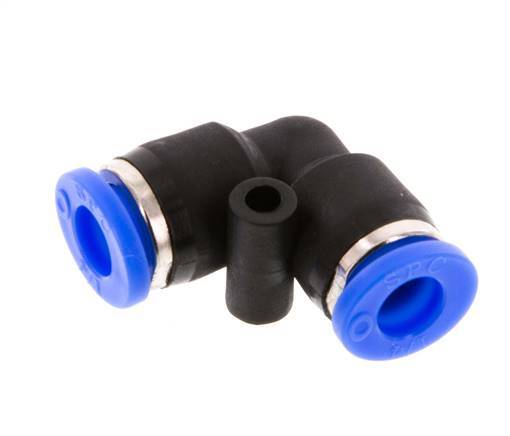1/4'' Codo 90deg Racor PBT NBR [2 Piezas]