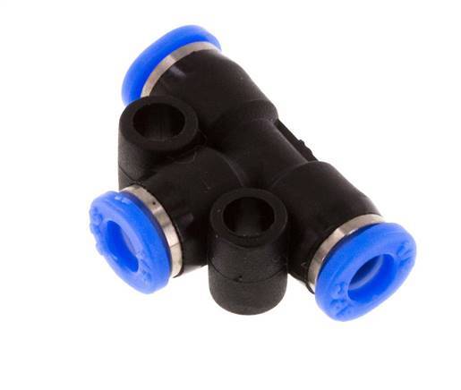 Racor en T de 5/32'' PBT NBR [2 piezas]