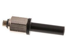1/4'' x UNF 10-32 Racor enchufable Latón/PBT NBR [2 Piezas]