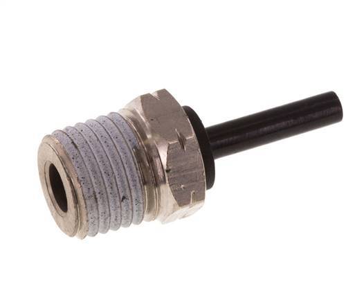 Racor de 5/32'' x 1/4'' NPT con rosca macho Latón/PBT NBR [2 piezas]