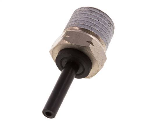Racor de 5/32'' x 1/4'' NPT con rosca macho Latón/PBT NBR [2 piezas]