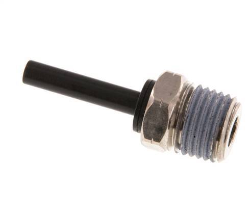 Racor de 3/16'' x 1/4'' NPT con rosca macho Latón/PBT NBR [2 piezas]