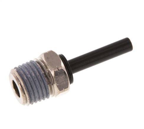 Racor de 3/16'' x 1/4'' NPT con rosca macho Latón/PBT NBR [2 piezas]