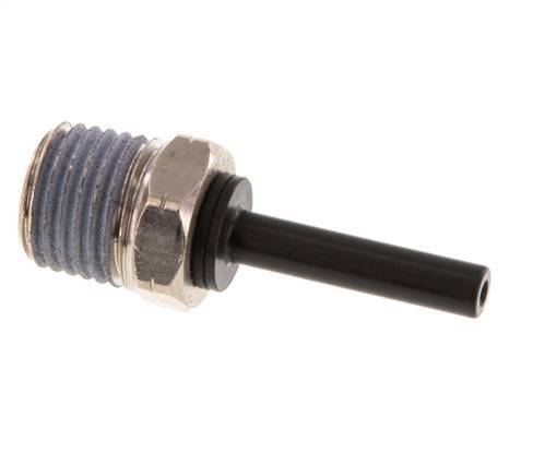 Racor de 3/16'' x 1/4'' NPT con rosca macho Latón/PBT NBR [2 piezas]
