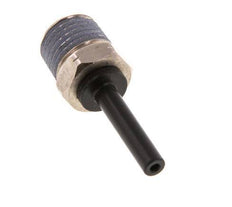 Racor de 3/16'' x 1/4'' NPT con rosca macho Latón/PBT NBR [2 piezas]