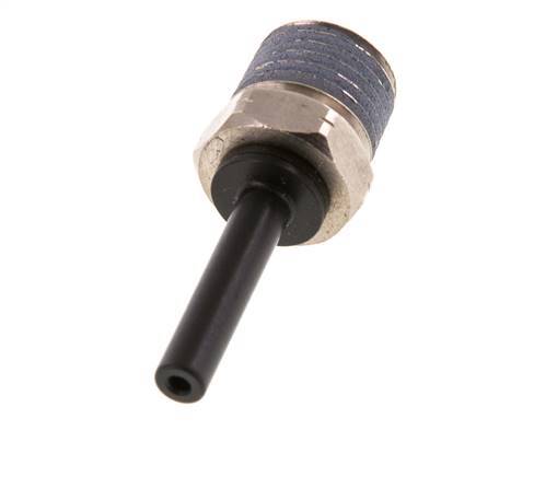 Racor de 3/16'' x 1/4'' NPT con rosca macho Latón/PBT NBR [2 piezas]
