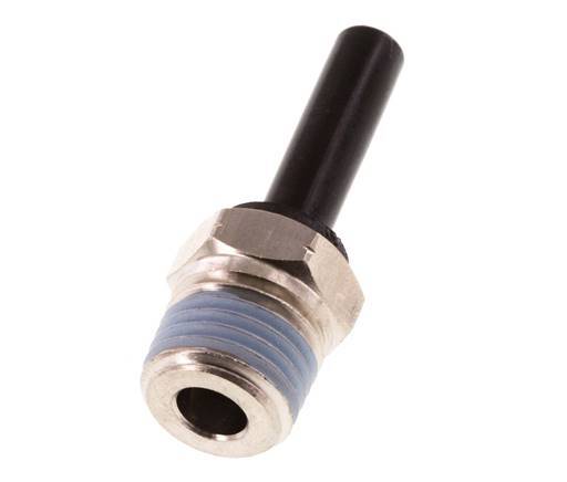 Racor de 1/4'' x 1/4'' NPT con rosca macho Latón/PBT NBR [2 piezas]
