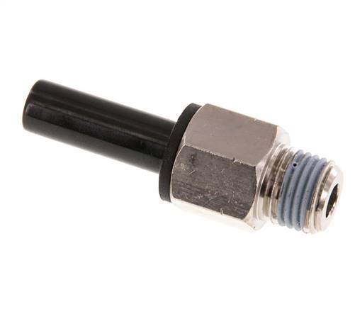 Racor de 3/8'' x 1/4'' NPT con rosca macho Latón/PBT NBR [2 piezas]