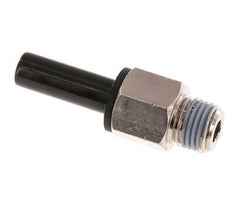 Racor de 3/8'' x 1/4'' NPT con rosca macho Latón/PBT NBR [2 piezas]